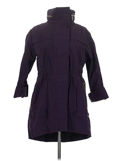 Pre-owned Assorted Brands Coat In Purple