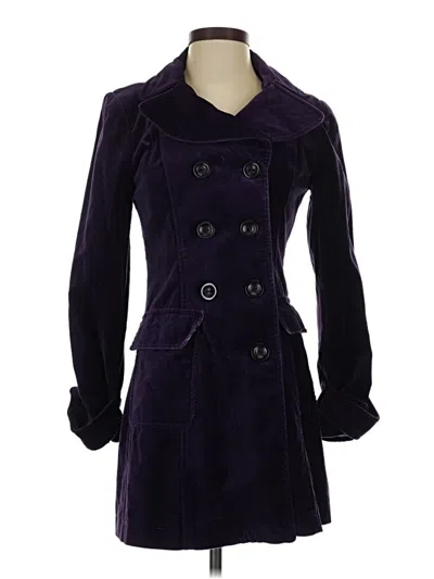 Pre-owned Assorted Brands Coat In Purple