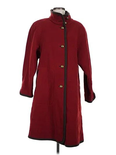 Pre-owned Assorted Brands Coat In Red
