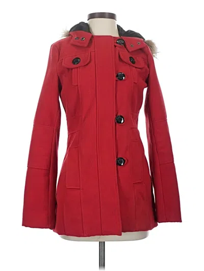 Pre-owned Assorted Brands Coat In Red