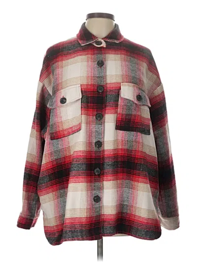 Pre-owned Assorted Brands Coat In Red