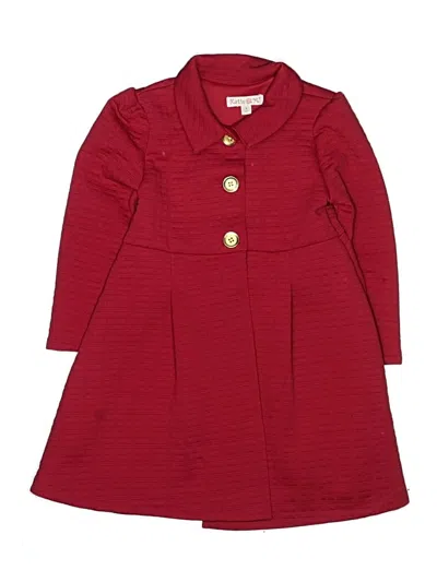 Pre-owned Assorted Brands Kids' Coat In Red