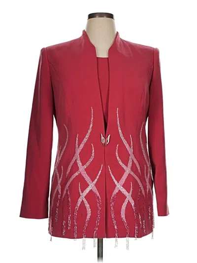 Pre-owned Assorted Brands Coat In Red