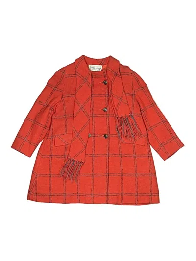 Pre-owned Assorted Brands Kids' Coat In Red