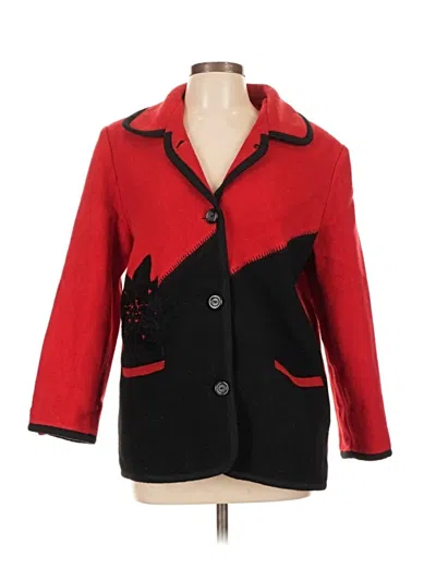Pre-owned Assorted Brands Coat In Red