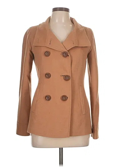 Pre-owned Assorted Brands Coat In Tan