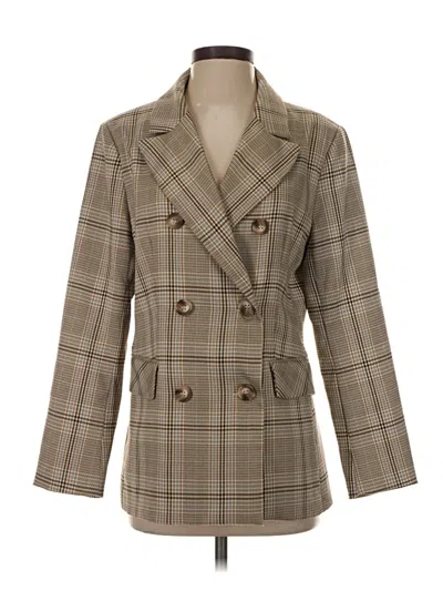 Pre-owned Assorted Brands Coat In Tan