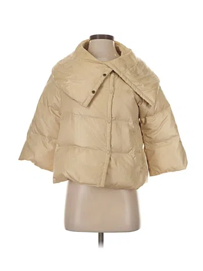 Pre-owned Assorted Brands Coat In Tan
