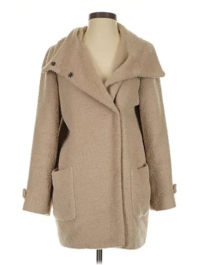 Pre-owned Assorted Brands Coat In Tan