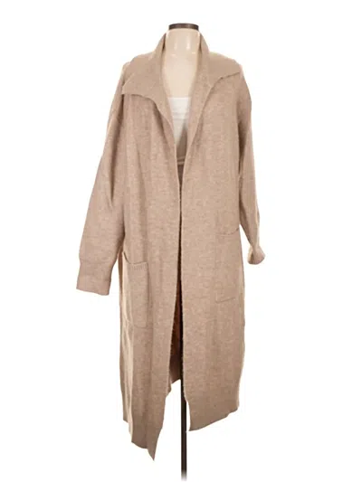 Pre-owned Assorted Brands Coat In Tan