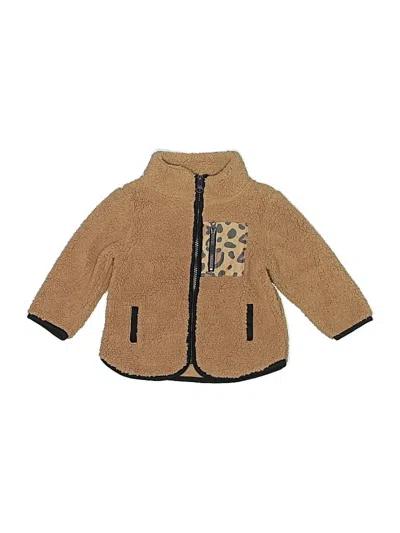 Pre-owned Assorted Brands Kids' Coat In Tan