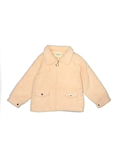 Pre-owned Assorted Brands Kids' Coat In Tan