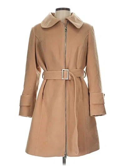 Pre-owned Assorted Brands Coat In Tan