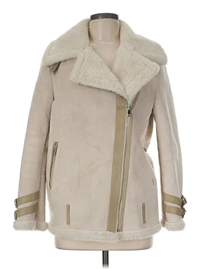 Pre-owned Assorted Brands Coat In Tan