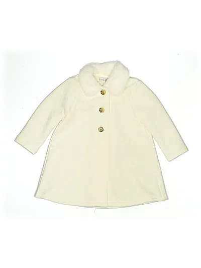 Pre-owned Assorted Brands Kids' Coat In White