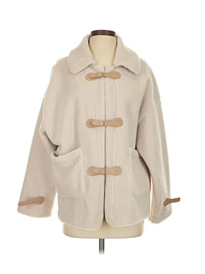 Pre-owned Assorted Brands Coat In White