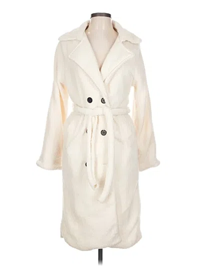 Pre-owned Assorted Brands Coat In White