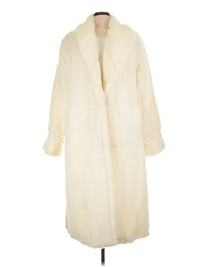 Pre-owned Assorted Brands Coat In White