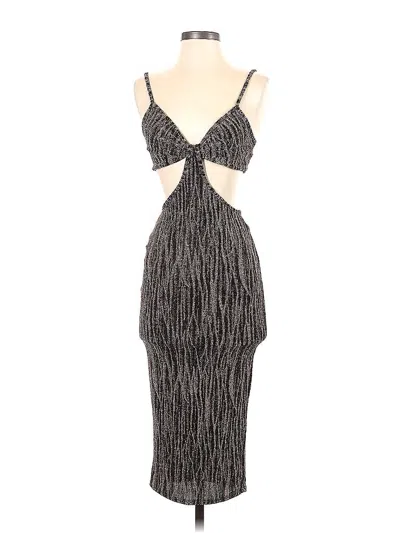 Pre-owned Assorted Brands Cocktail Dress In Black