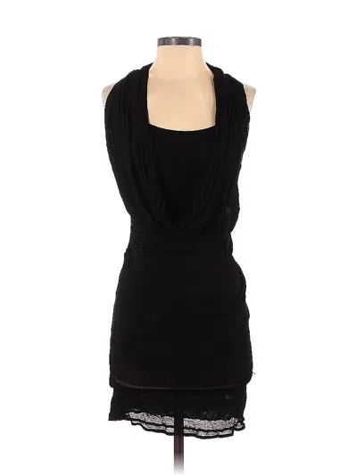 Pre-owned Assorted Brands Cocktail Dress In Black