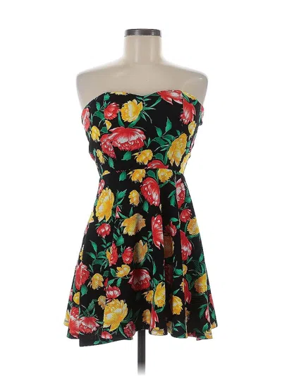 Pre-owned Assorted Brands Cocktail Dress In Black