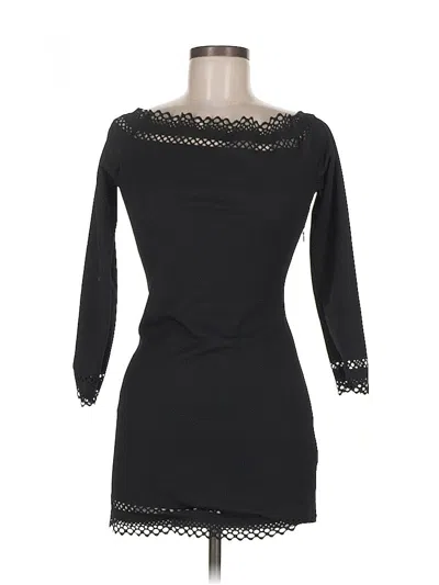 Pre-owned Assorted Brands Cocktail Dress In Black