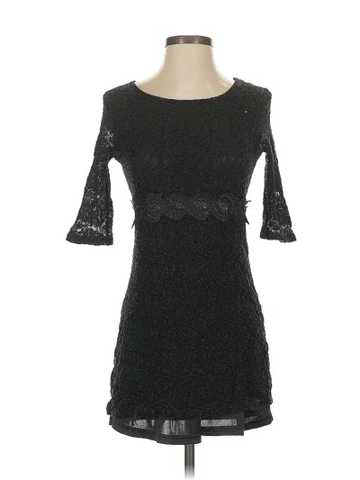 Pre-owned Assorted Brands Cocktail Dress In Black