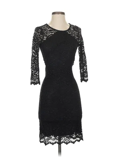 Pre-owned Assorted Brands Cocktail Dress In Black