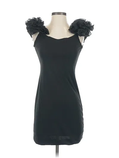 Pre-owned Assorted Brands Cocktail Dress In Black