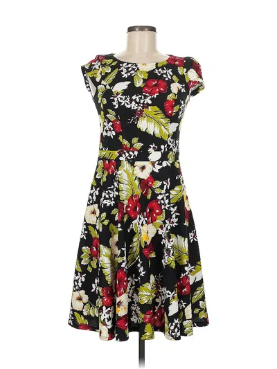 Pre-owned Assorted Brands Cocktail Dress In Black