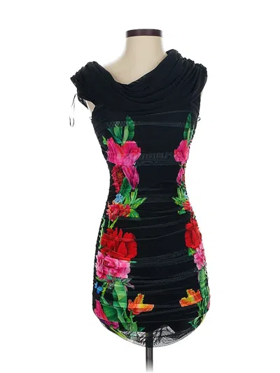 Pre-owned Assorted Brands Cocktail Dress In Black