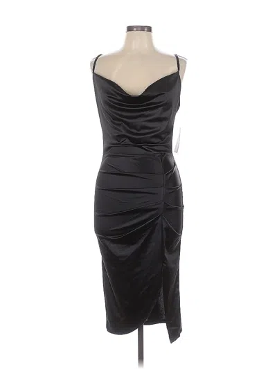 Pre-owned Assorted Brands Cocktail Dress In Black