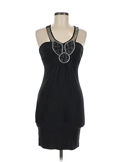 Pre-owned Assorted Brands Cocktail Dress In Black