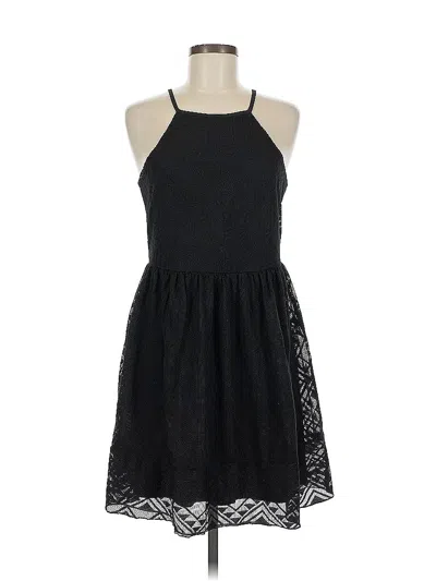 Pre-owned Assorted Brands Cocktail Dress In Black