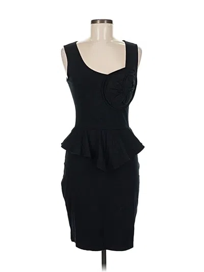 Pre-owned Assorted Brands Cocktail Dress In Black