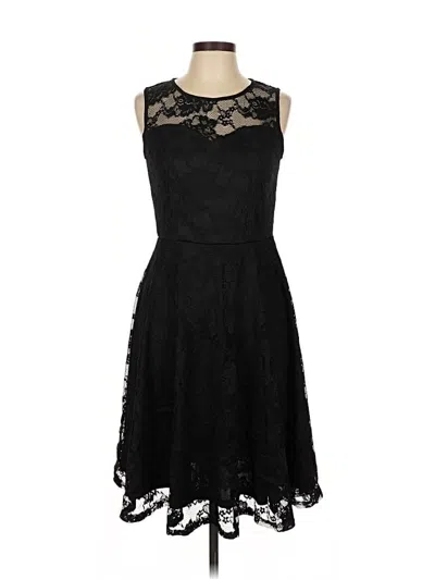 Pre-owned Assorted Brands Cocktail Dress In Black