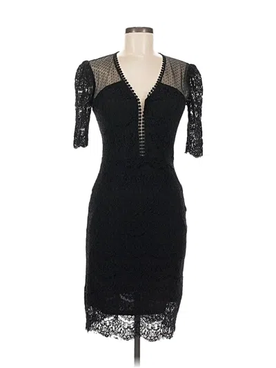 Pre-owned Assorted Brands Cocktail Dress In Black