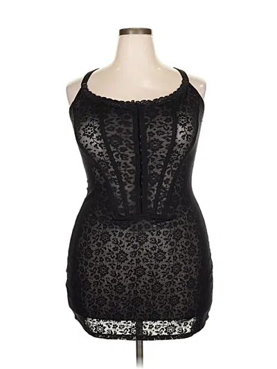 Pre-owned Assorted Brands Cocktail Dress In Black