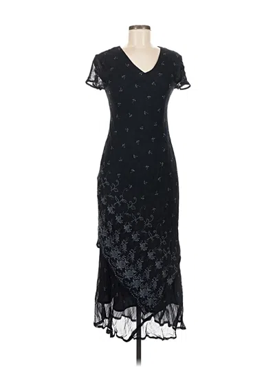 Pre-owned Assorted Brands Cocktail Dress In Black