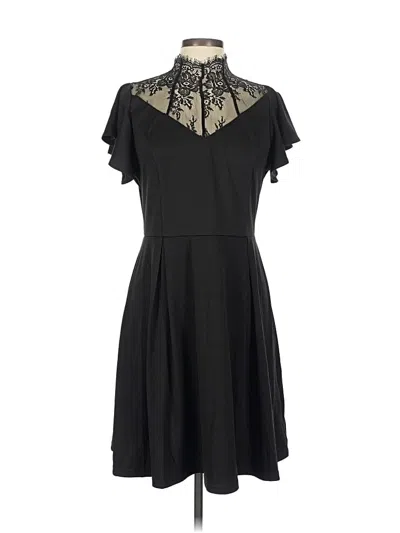 Pre-owned Assorted Brands Cocktail Dress In Black