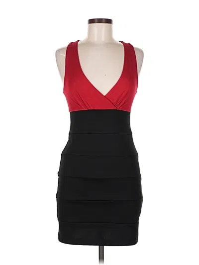 Pre-owned Assorted Brands Cocktail Dress In Black