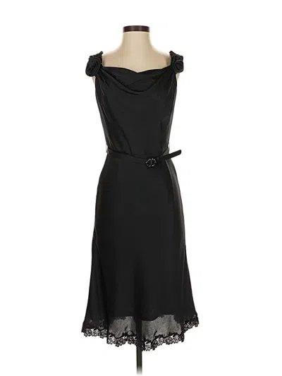 Pre-owned Assorted Brands Cocktail Dress In Black