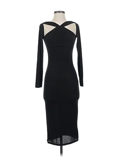Pre-owned Assorted Brands Cocktail Dress In Black
