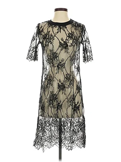 Pre-owned Assorted Brands Cocktail Dress In Black
