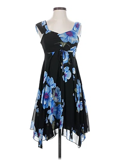 Pre-owned Assorted Brands Cocktail Dress In Black