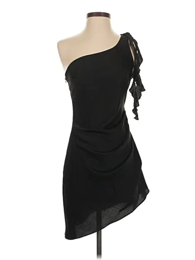 Pre-owned Assorted Brands Cocktail Dress In Black