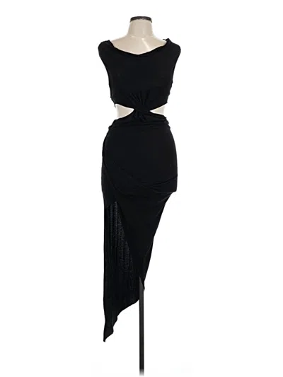 Pre-owned Assorted Brands Cocktail Dress In Black