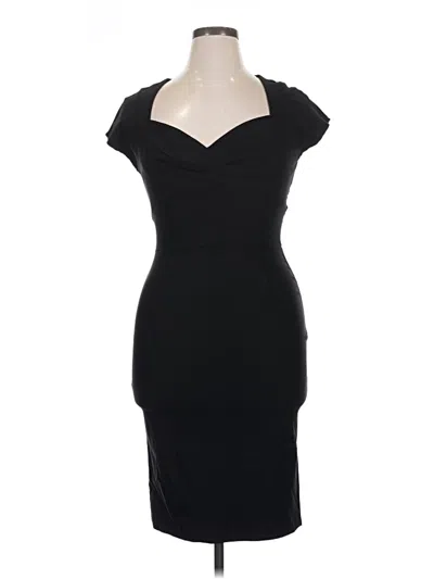 Pre-owned Assorted Brands Cocktail Dress In Black