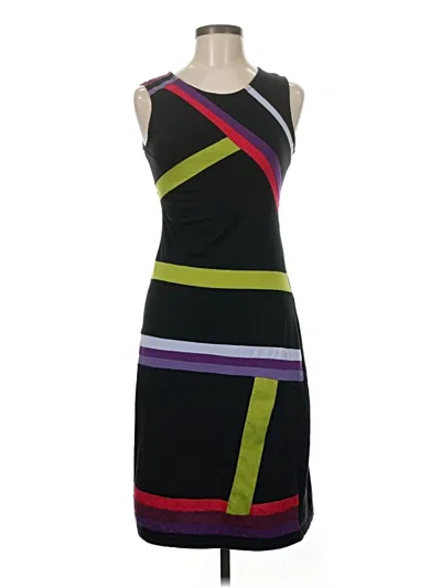 Pre-owned Assorted Brands Cocktail Dress In Black