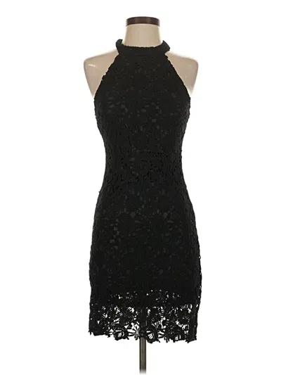 Pre-owned Assorted Brands Cocktail Dress In Black